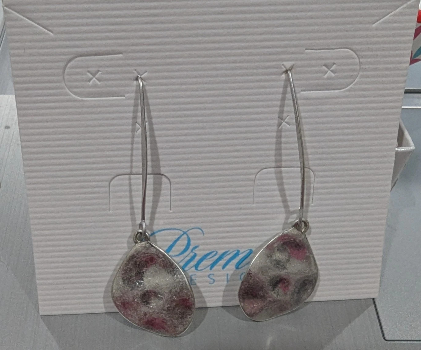 Premier Designs Jewelry Silver CONTEMPO Pierced Earrings NEW