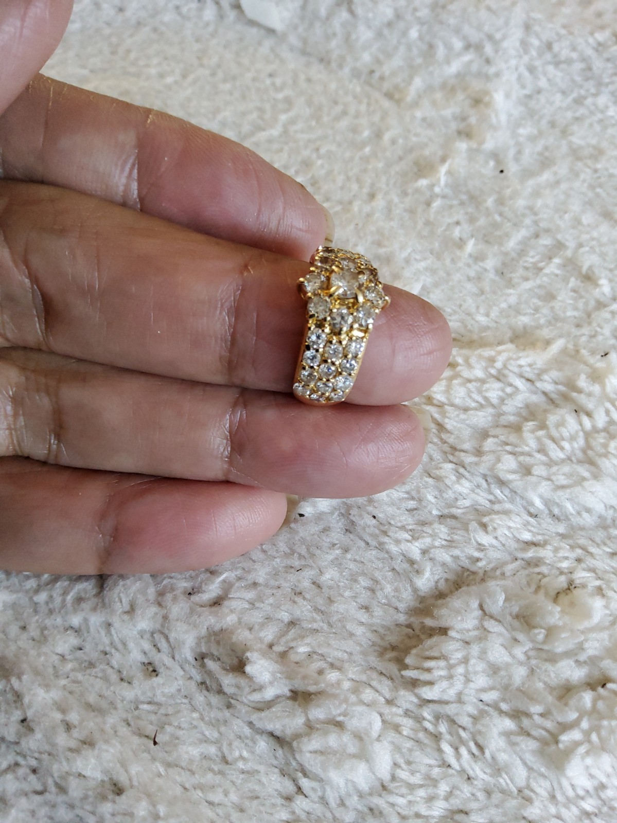 Jewelry Ring Natural Diamond 2ct Gold 5522170