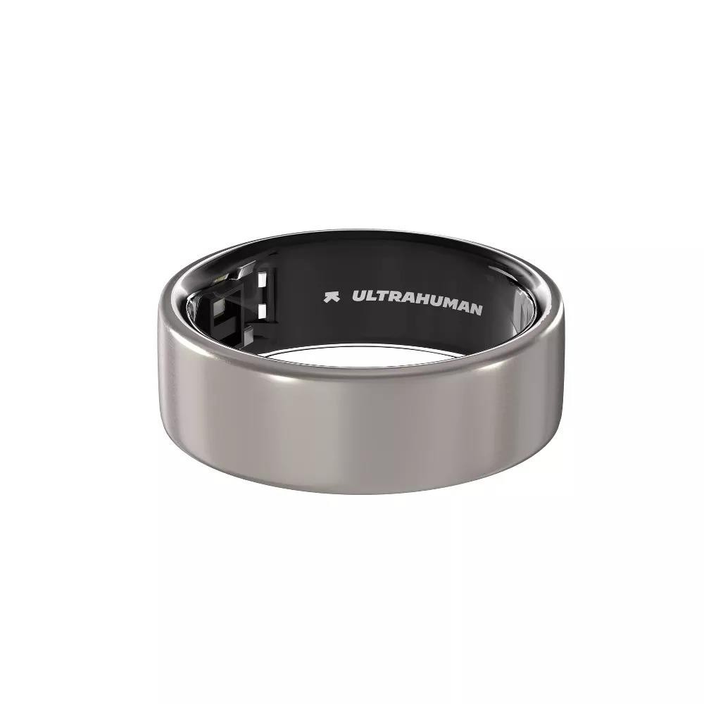 Ultrahuman Ring AIR Smart Ring Size 10 Raw Titanium Health Sleep Tracker New