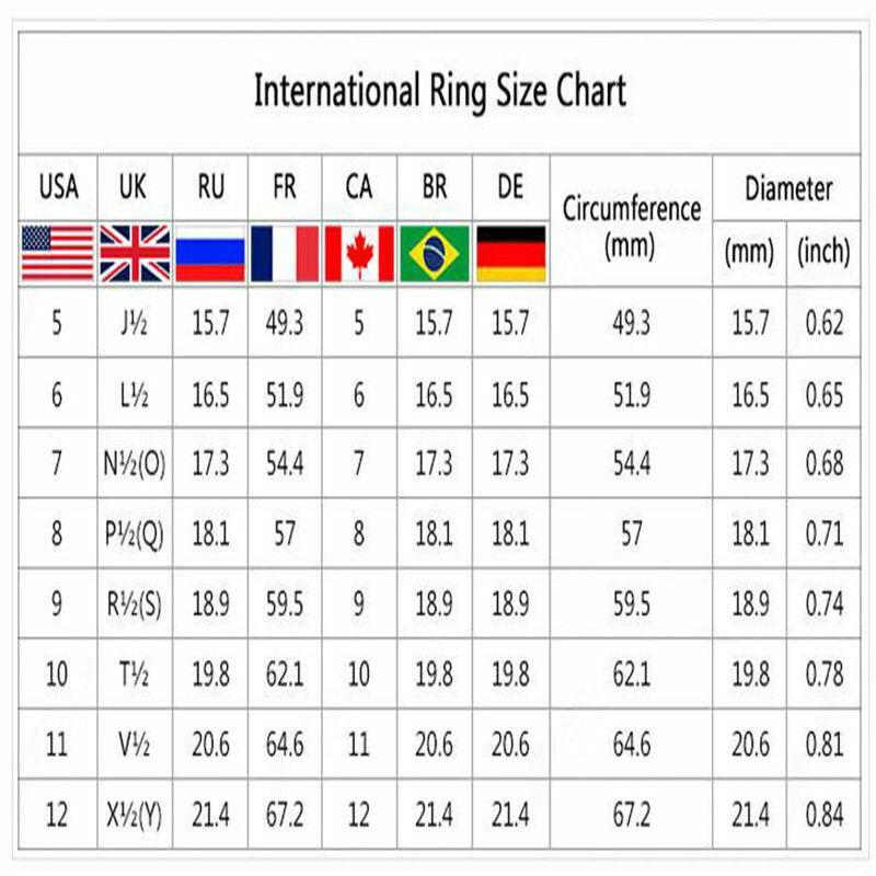 Fashion Two Tone 925 Silver Filled Ring Women Cubic Zircon Wedding Ring Sz 6-10