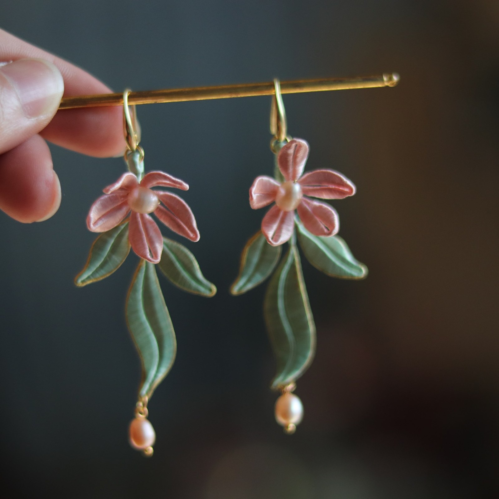 Floral Ear Accessories Chinese Style Hanfu Vintage Earrings Ear Hangings