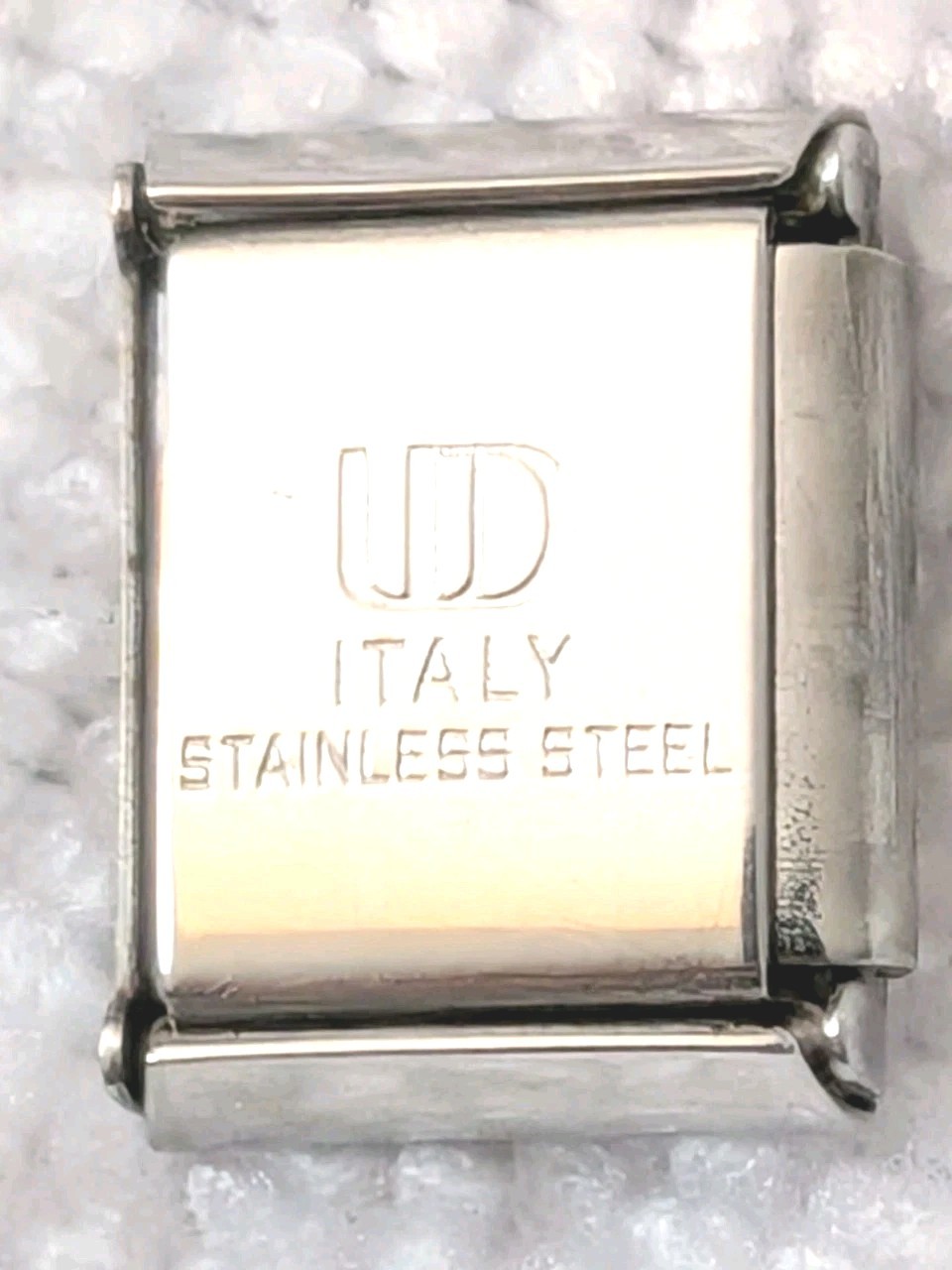 Authentic UD Unodomani BIG 13mm Gold Elephant Italian Charm P151