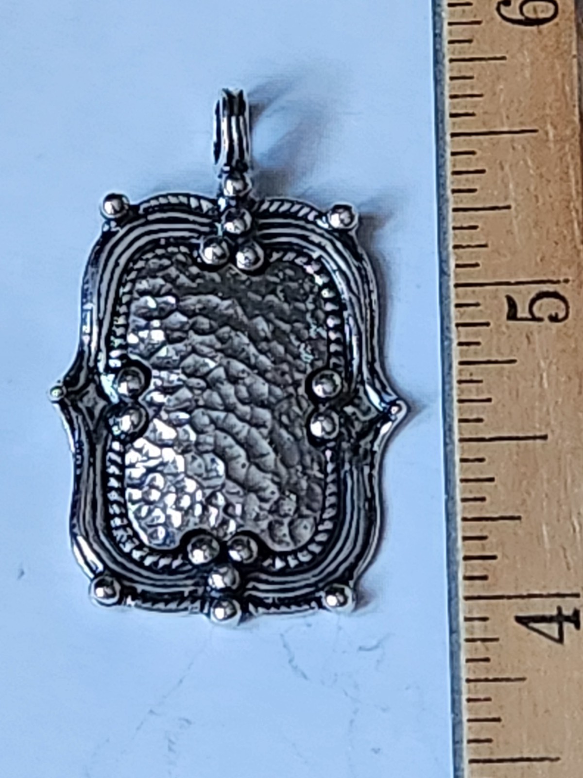 STERLING SILVER PENDANT, 11 GRAMS, MADE IN ISRAEL