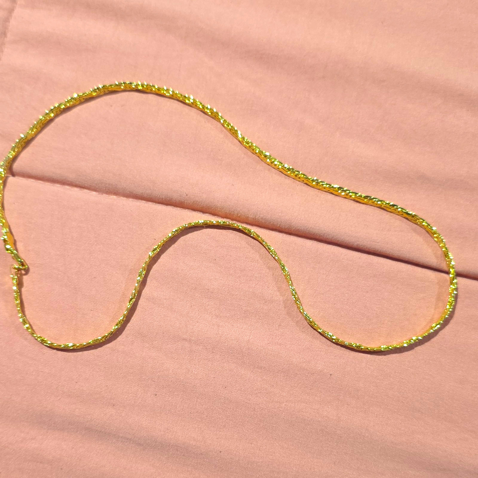 18K Gold Filled Custom 24inch w/ Lobster Clasp Stamped Italy