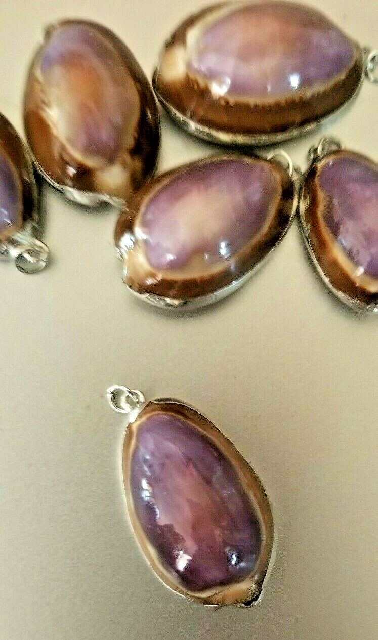 Cowrie Sea Shell Pendant for Necklace Bohemia Ocean Beach