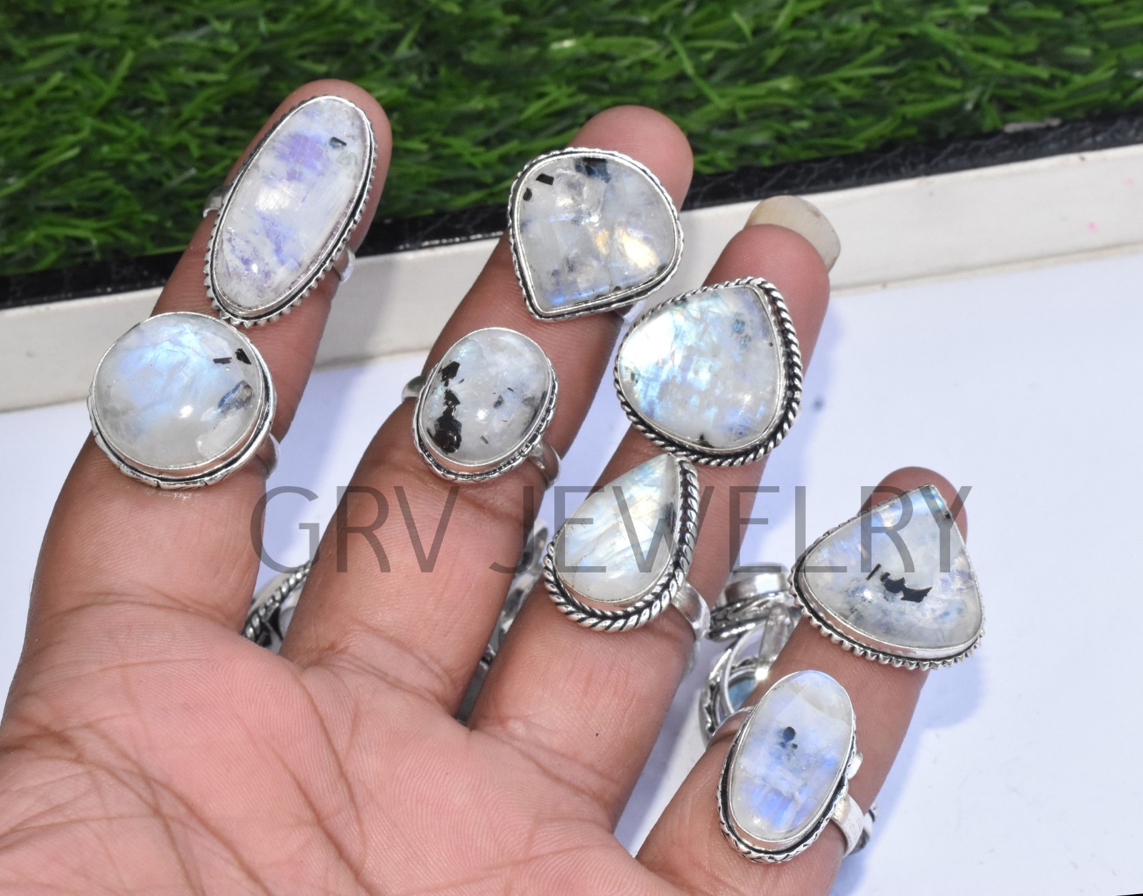 1-500 Pcs Pyrite Druzy In Wholesale Rings Lot: Silver Plated Whr-67