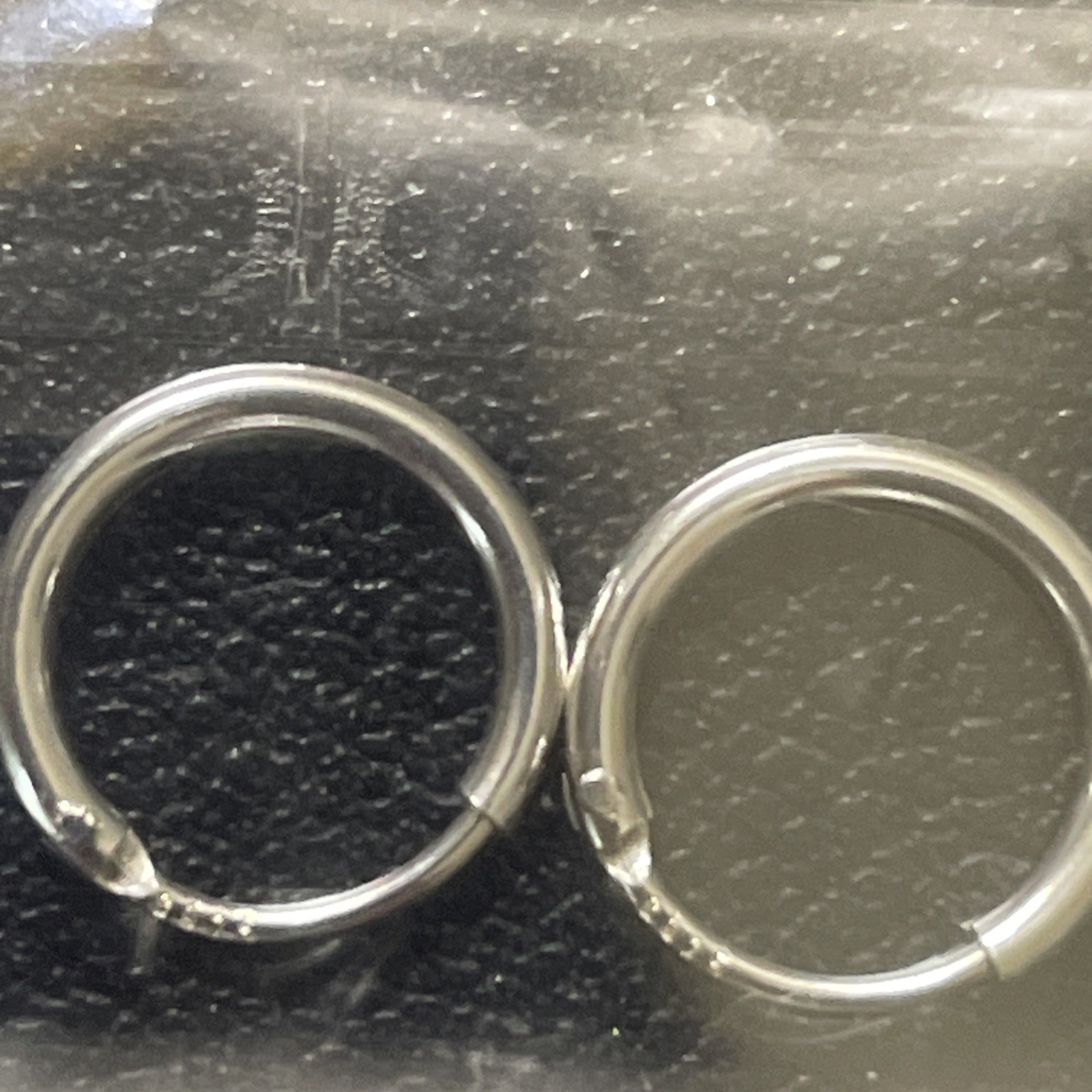 925 Sterling Silver Solid Classic Hoop Ring Earrings Lip Ear Nose Body Piercing