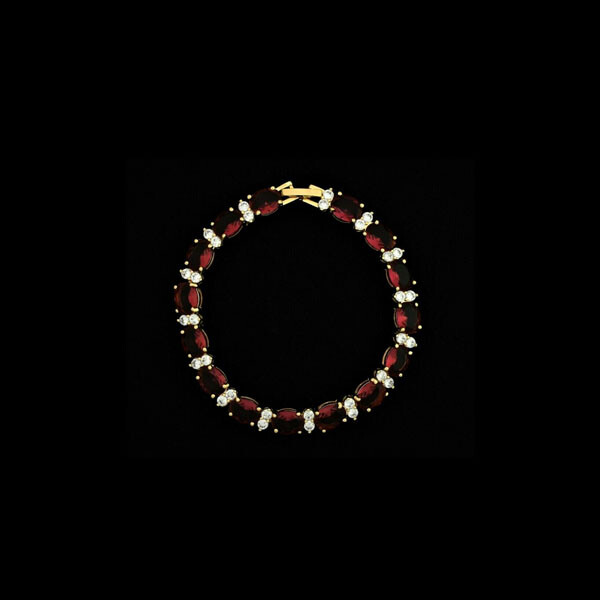 Metropolitan Oval Tennis Bracelet