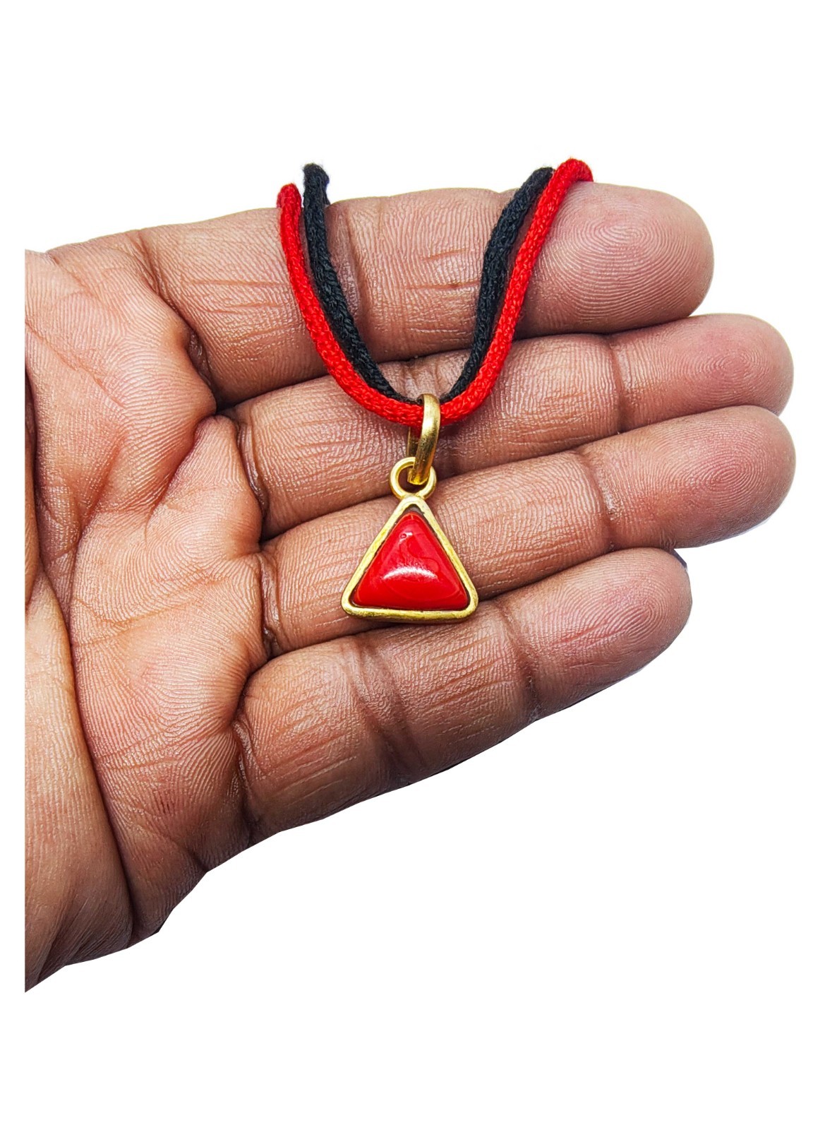 Astro navratan gems 18K oxidize Gold plated pendant for good luck (4 ps )