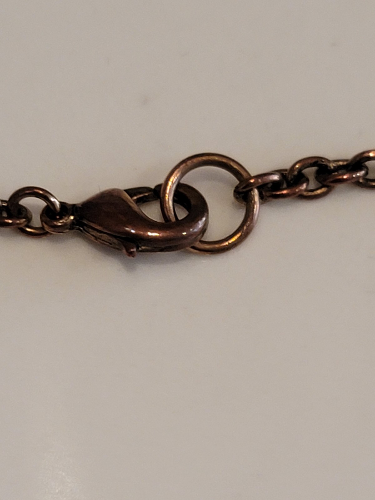 Heart Pendant Necklace Filigree Style Antiqued Bronze Tone Chain 30″