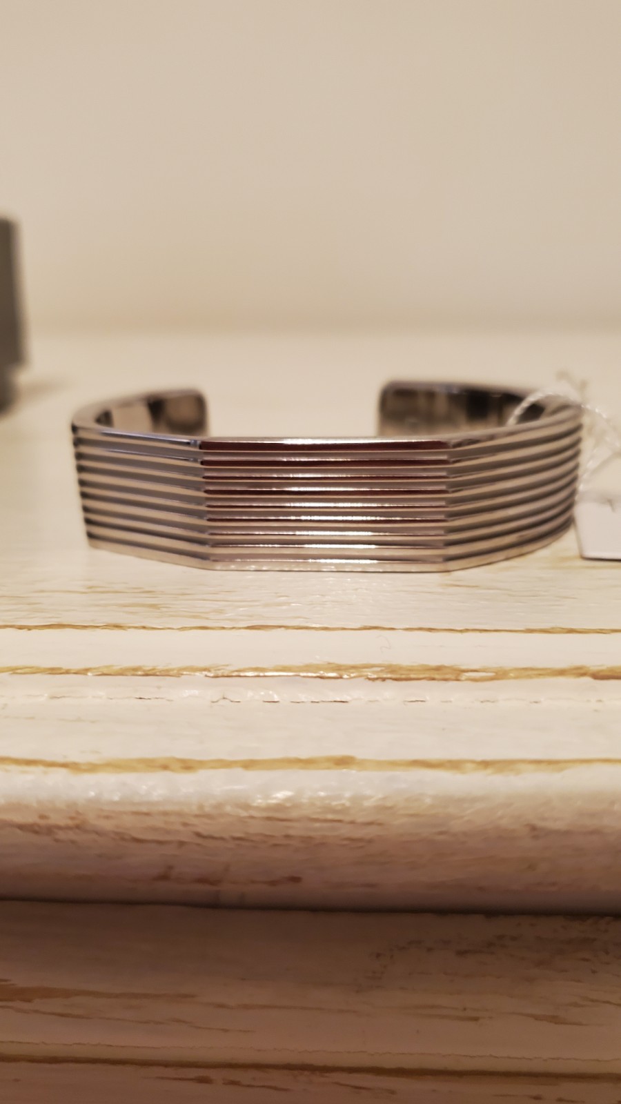 Calvin Klein Stainless Steel Rigid Open Cuff Bangle / Bracelet