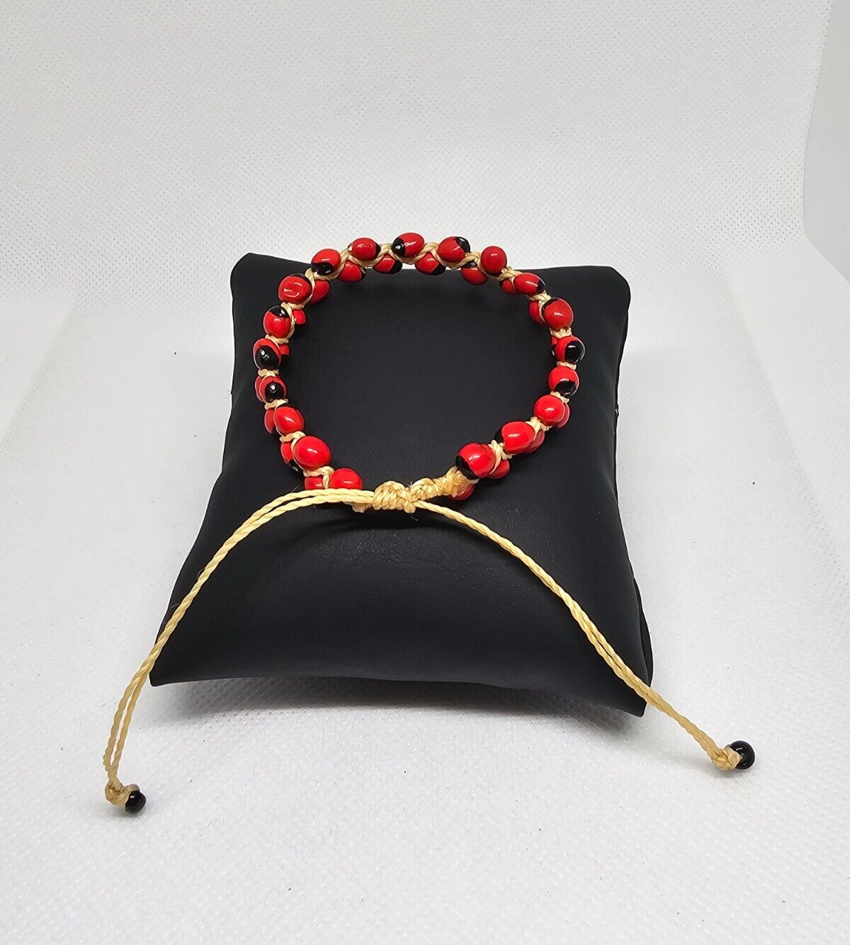 PULSERA PEONIAS AJUSTABLE PARA PROTECCION Y SUERTE gratis oracion incienso