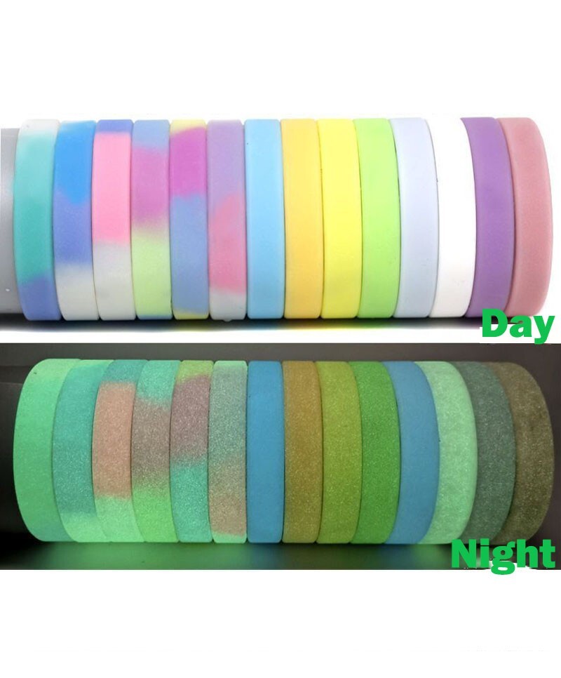 5PCS Custom Debossed Silicone Wristbands Personalized Rubber Bracelets Gifts