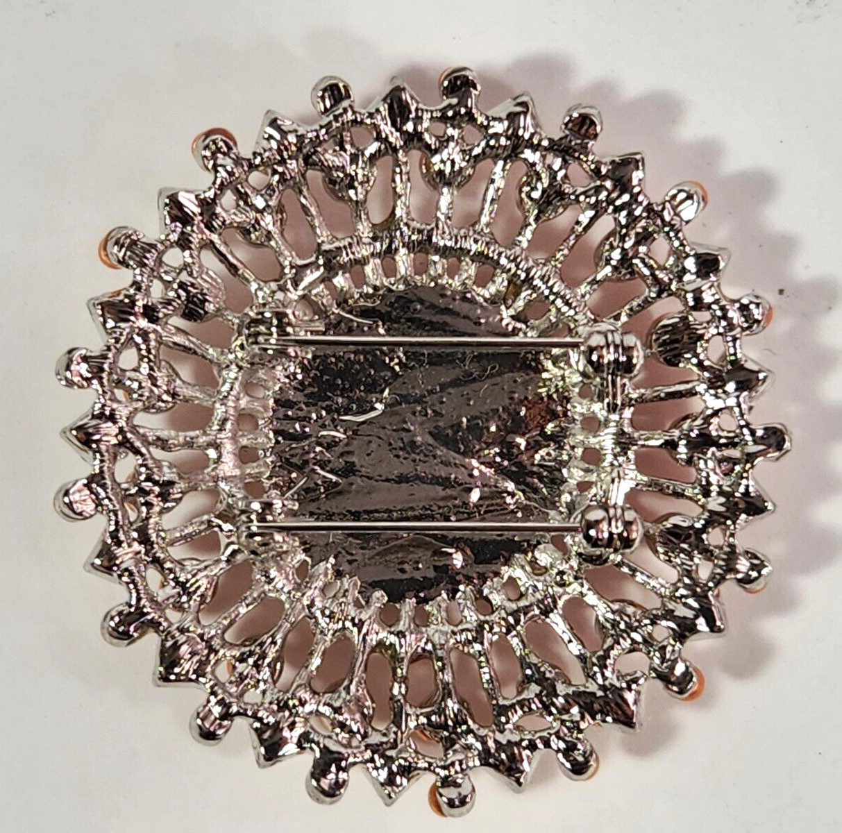 Art Deco Faux Rhinestones Fashion Pin Brooch Jewelry lot of 7