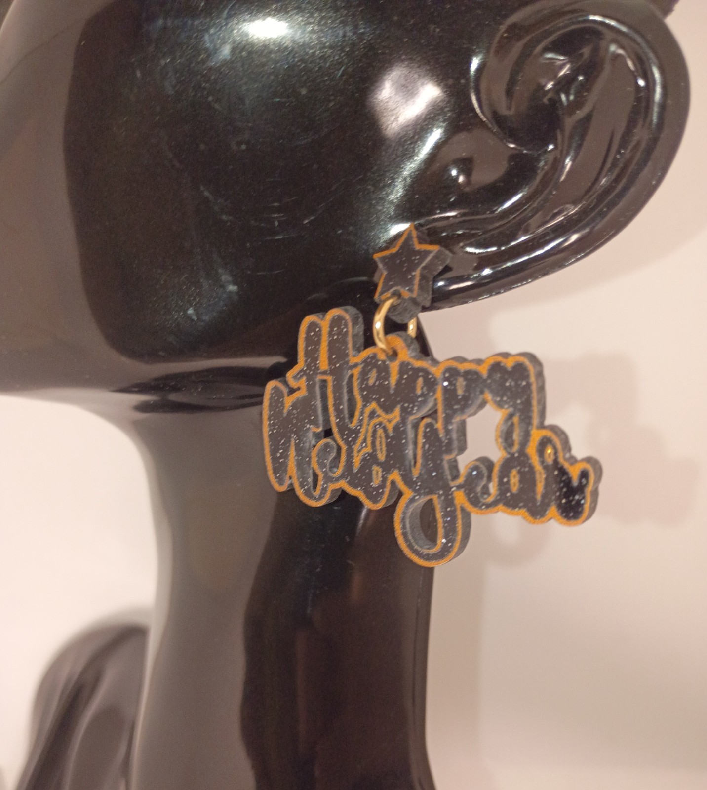 Happy New Year Gleam Drop Earrings