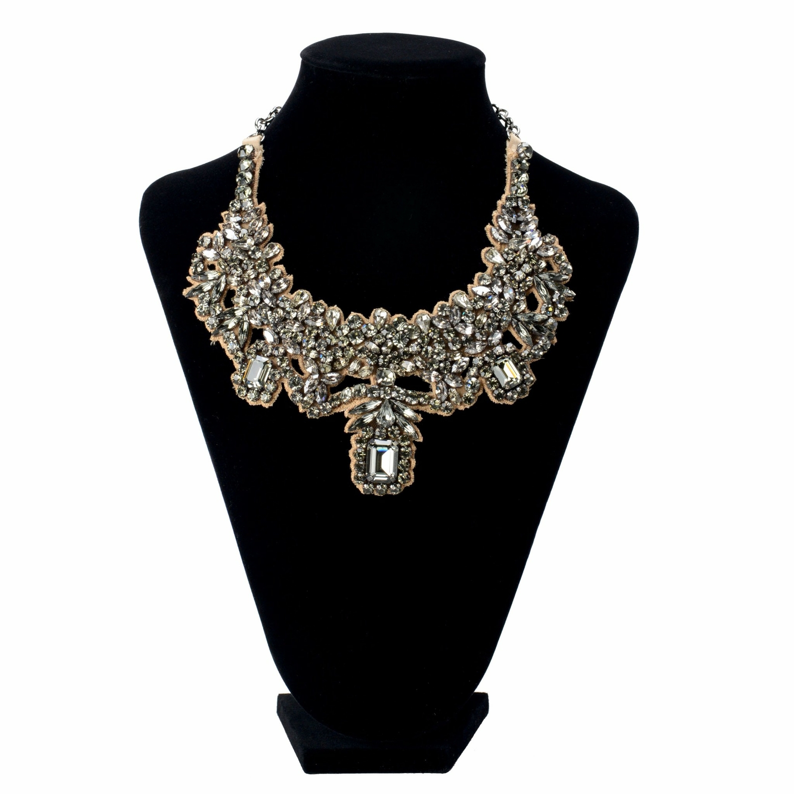 Valentino Garavani Women’s Crystal Collar Statement Necklace
