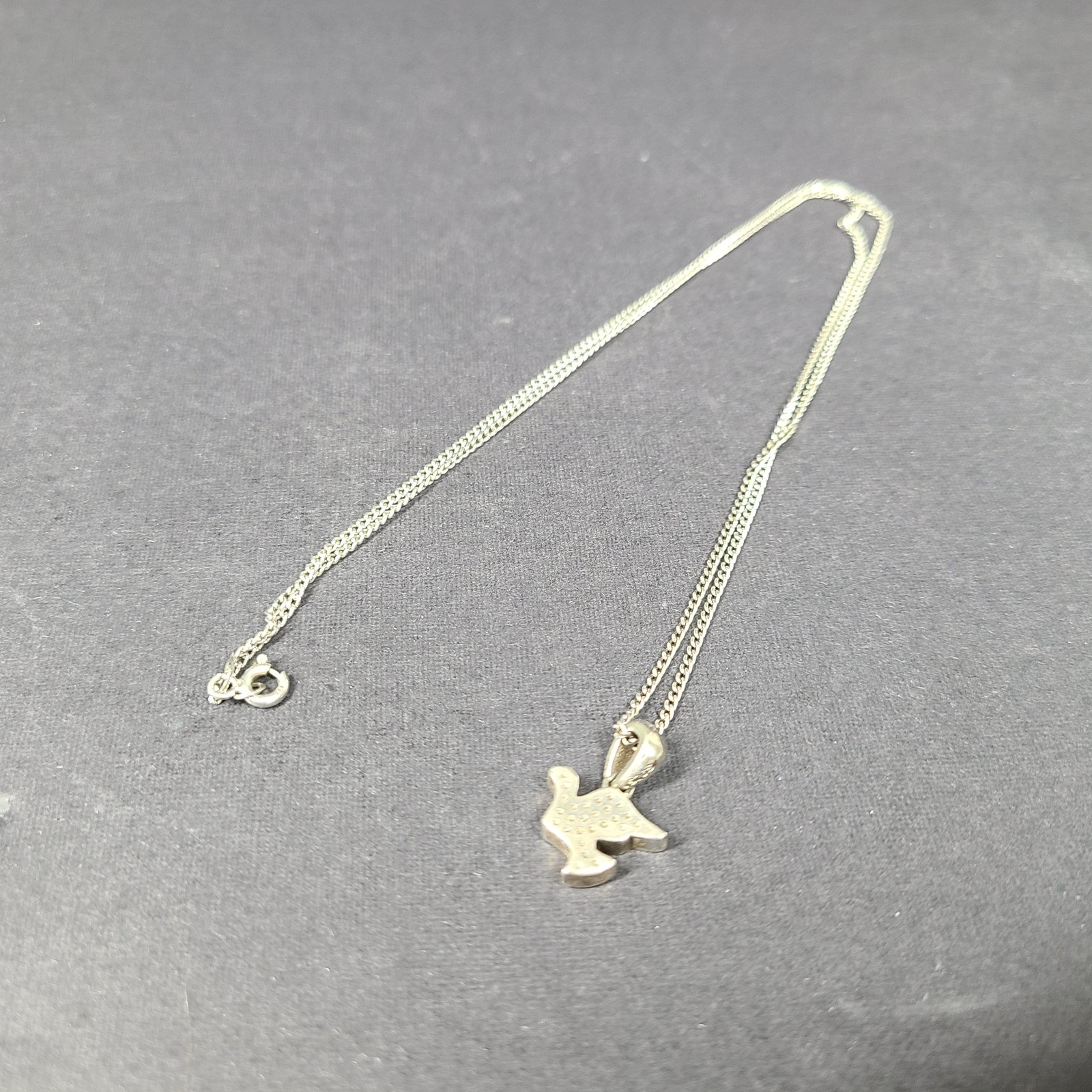 Pandora Symbol of Hope Dove Pendant Necklace 925 Sterling Silver 20″ 791350CZ