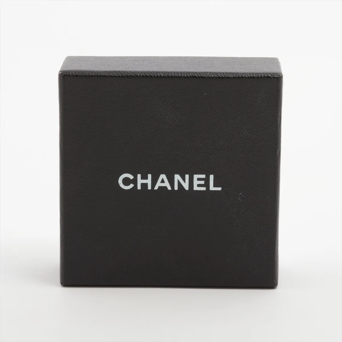 Chanel Coco Mark 04P Piercing jewelry (for both ears) GP×Rhinestone Silver