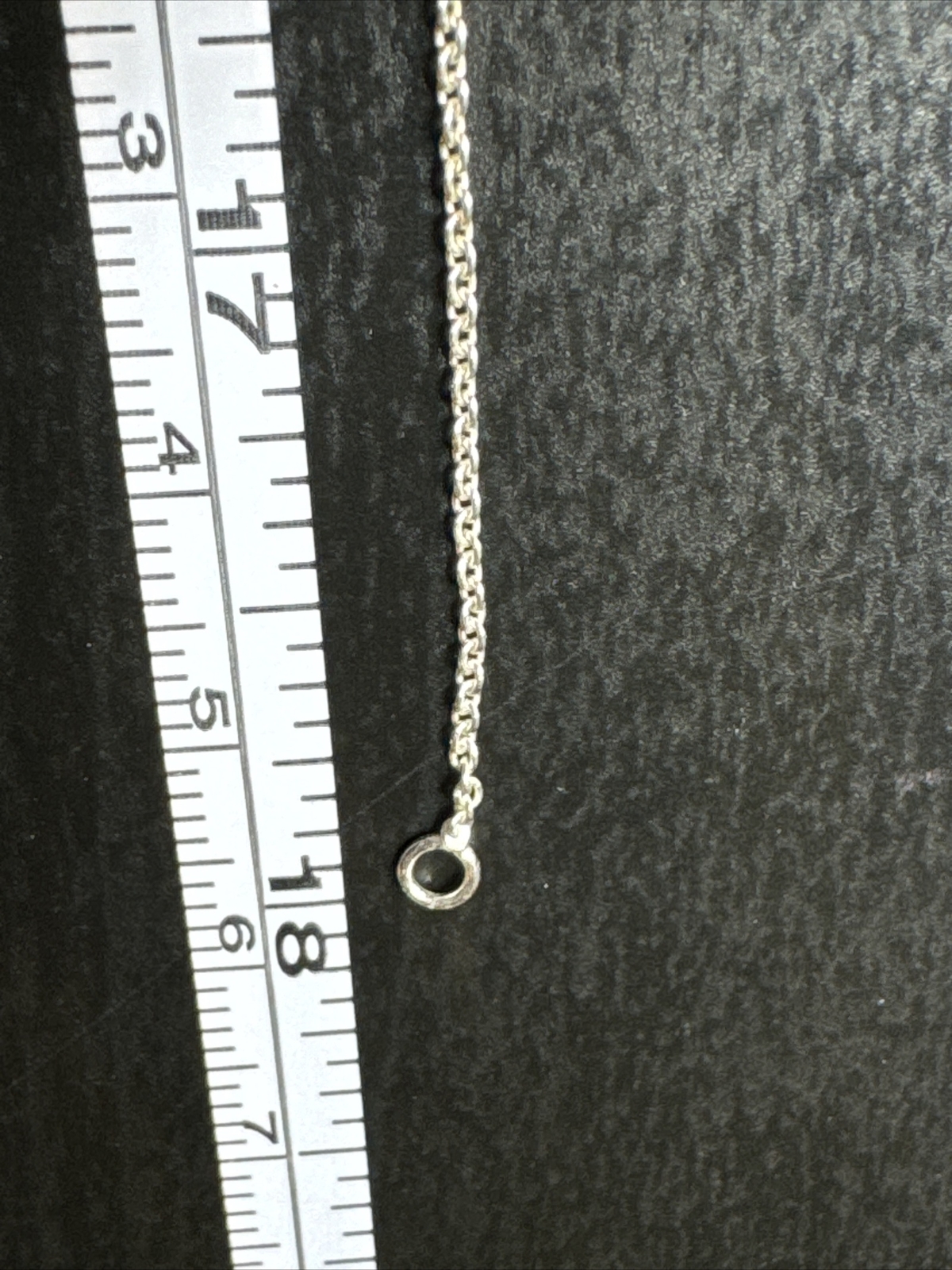 925 Sterling Silver Christmas Tree Pendant Necklace 18 In 2.53g AT624-77