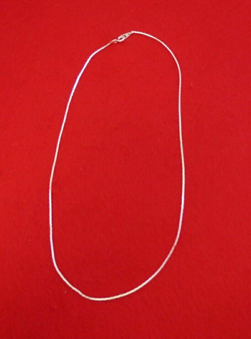 WHOLESALE LOT OF 12 STERLING SILVER EP 18 INCH COBRA NECKLACES