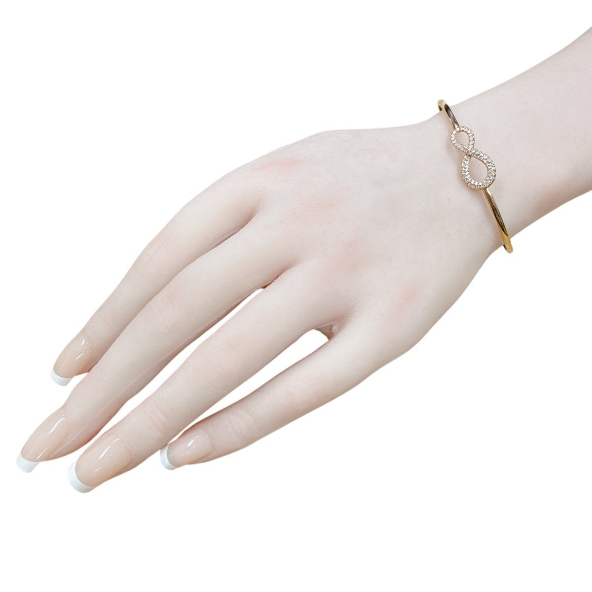 SWAROVSKI Bangle Rhinestone bracelet Not specified Pink gold Women