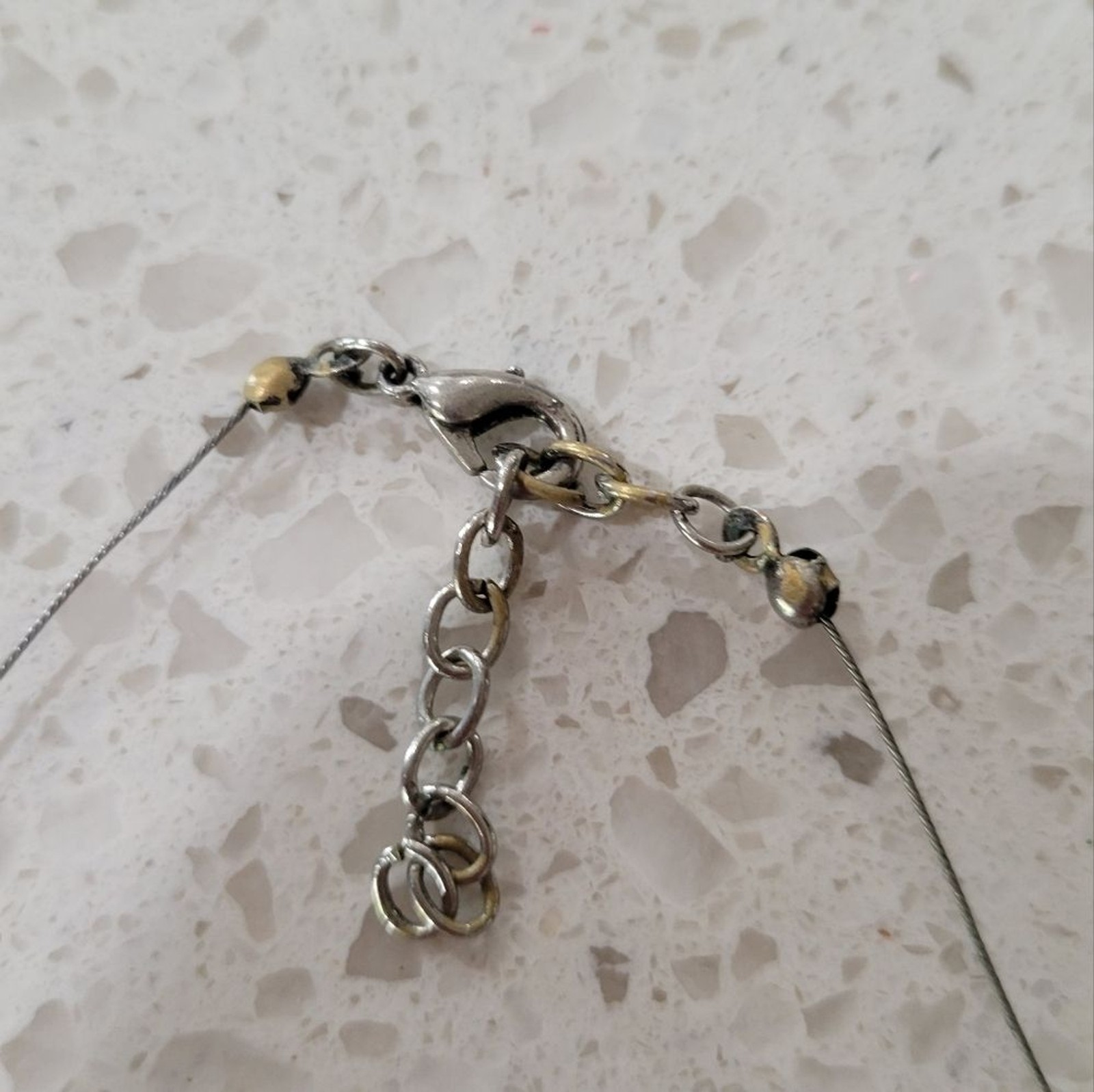 🖤 Edgy Hematite & Black Stone Beaded Necklace – Sleek, Bold & Timeless