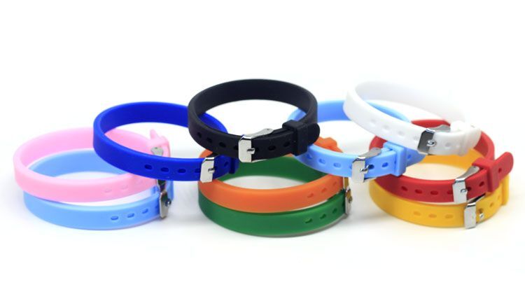 Custom Silicone Adjustable Wristbands Personalize Rubber Bracelets Events Gifts