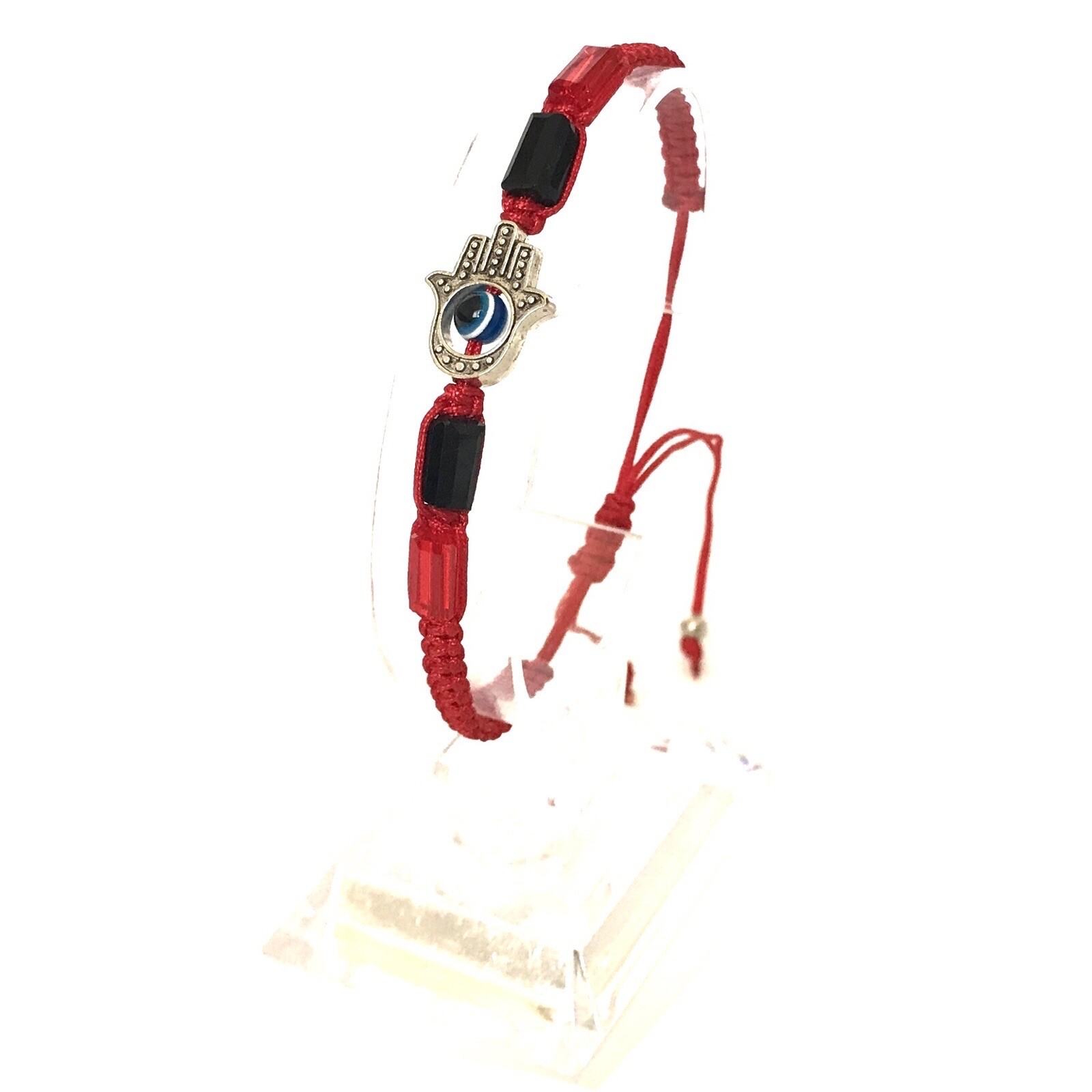 Red Hamsa Hand Bracelet Adjustable Mal De Ojo Suerte Amuleto Pulsera