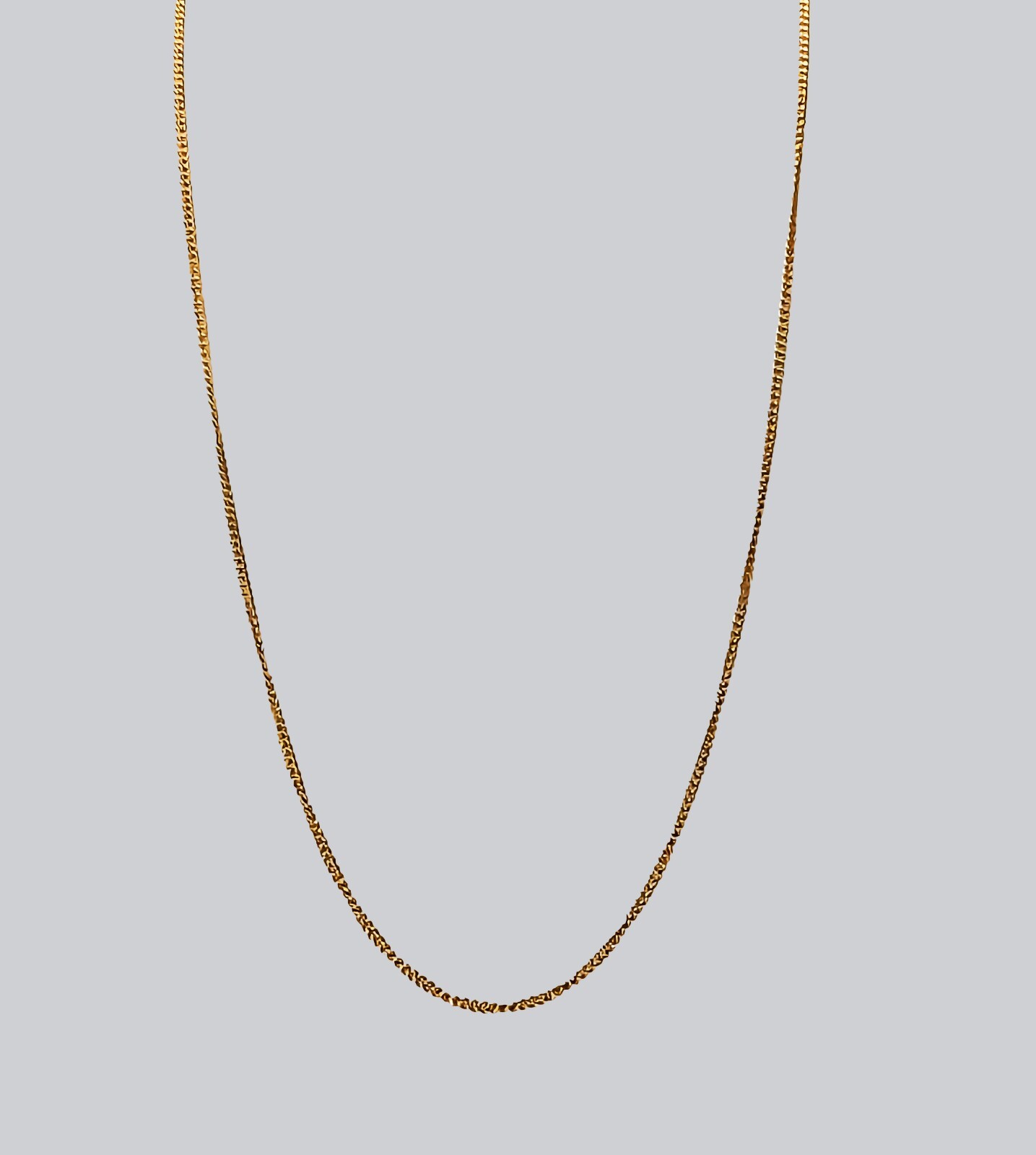 NEW 100% Authentic PANDORA 14K Gold Logo Curb Chain Necklace 368638C00