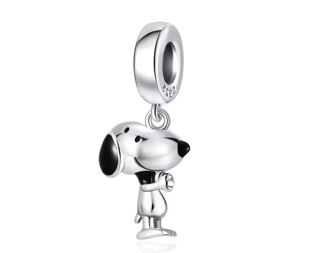Snoopy .925 Charm Fits Pando** Bracelet