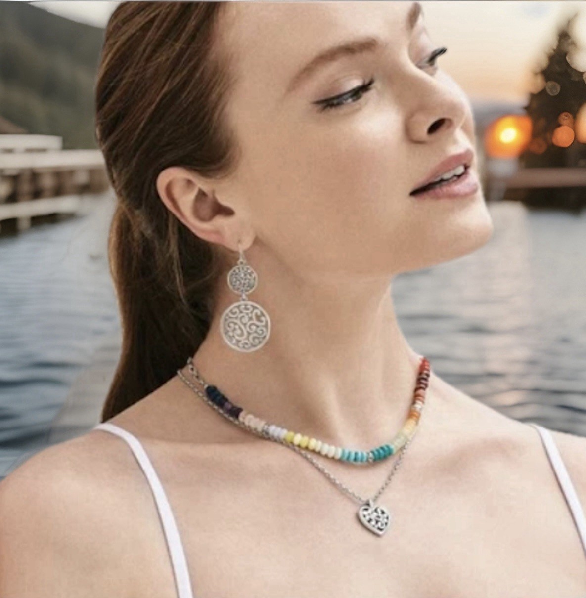 Brighton Necklace Contempo Ombre NWT