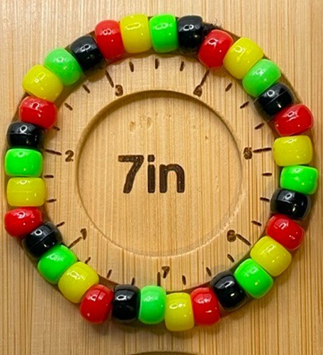 Handmade Fashion Bracelet 8mm Beads 7inch Stretchy Party Jewelry Sparkle Gift