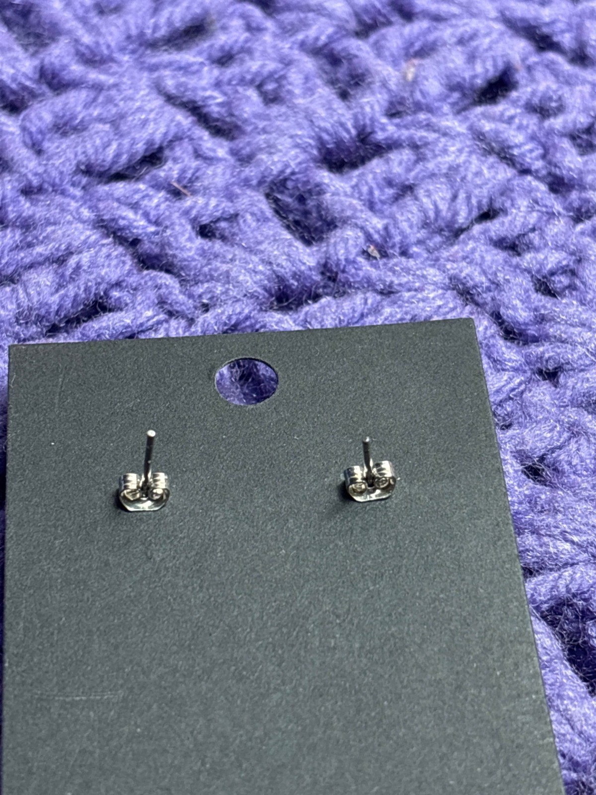 Faux Pearl Stud Earrings 0.25 inch