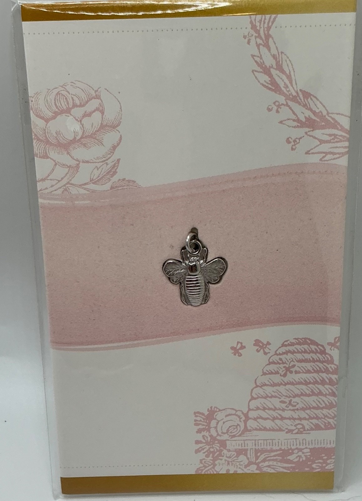 Young Women Honor Bee Silver Charm/Pendant – NEW*