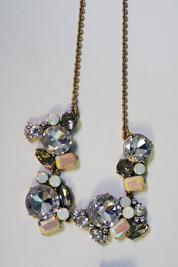 Assorted Lot of 10 Necklaces – 8 J. Crew + 2 Others – Mixed Materials/Metals