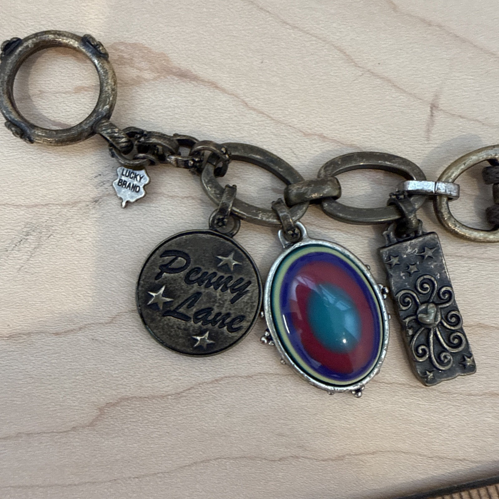 Lucky Brand BEATLES Penny Lane Bracelet RARE Love Collector Music Band