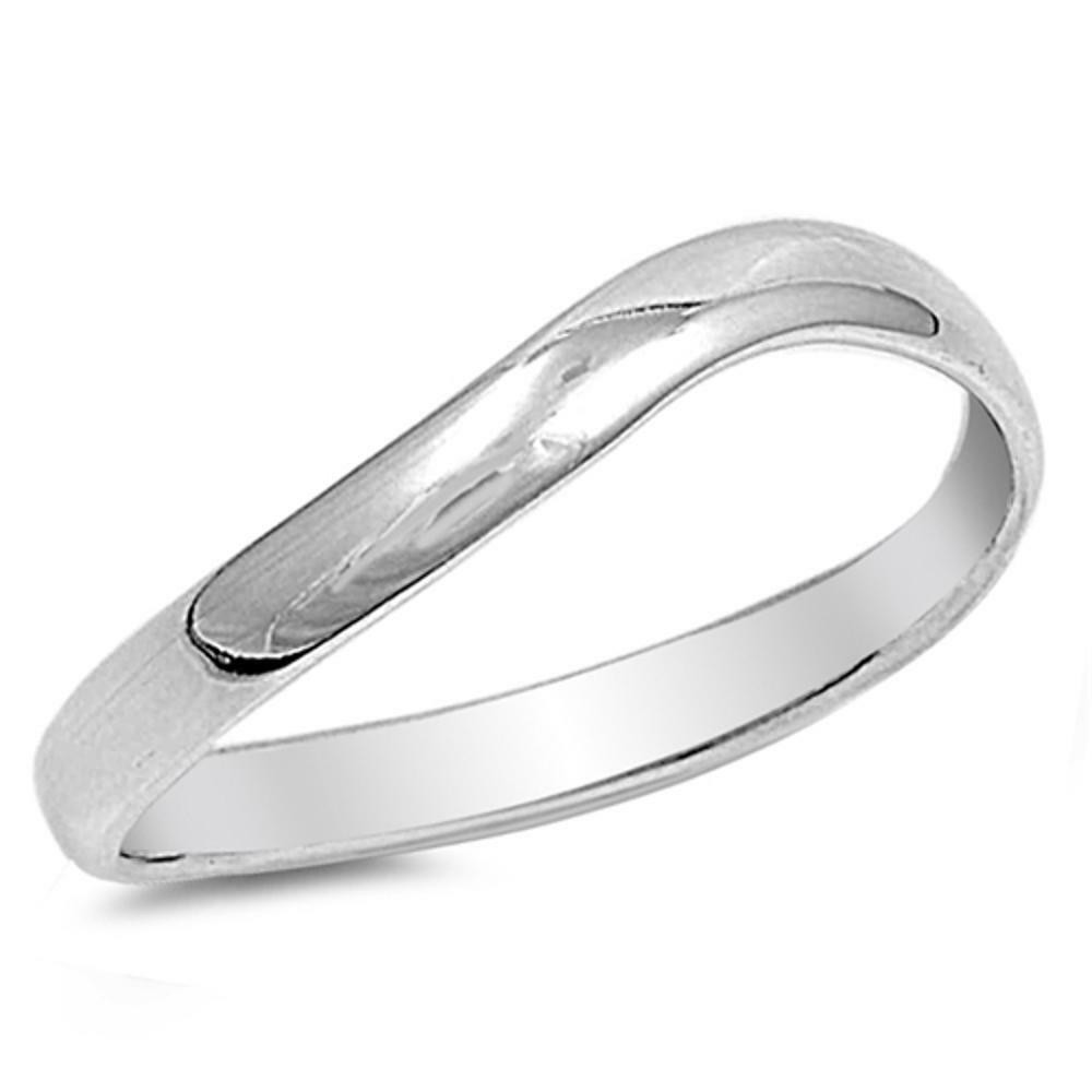3mm Sterling Silver Comfort Fit Thumb Ring Plain Band