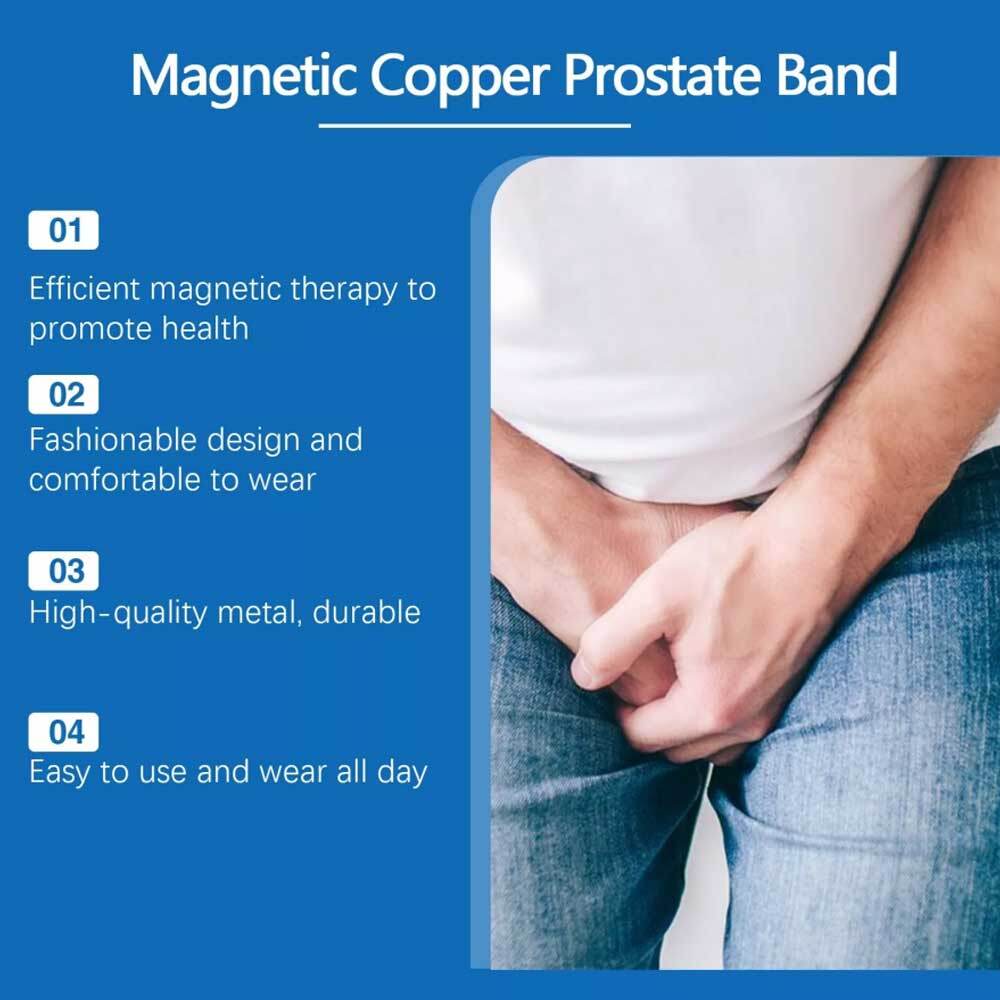 Magnetic Copper Prostate Strap Band Improves Blood Circulation Relieves Prostate