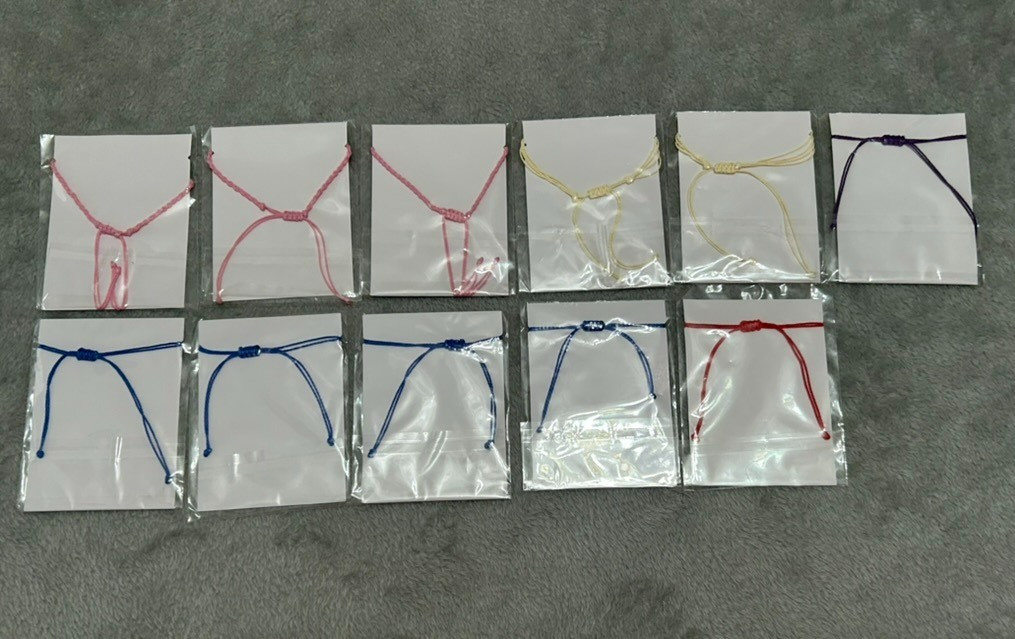 Royal Caribbean Effy Blue Rope Bracelet Charm Cruise Ship Design Lot of 11