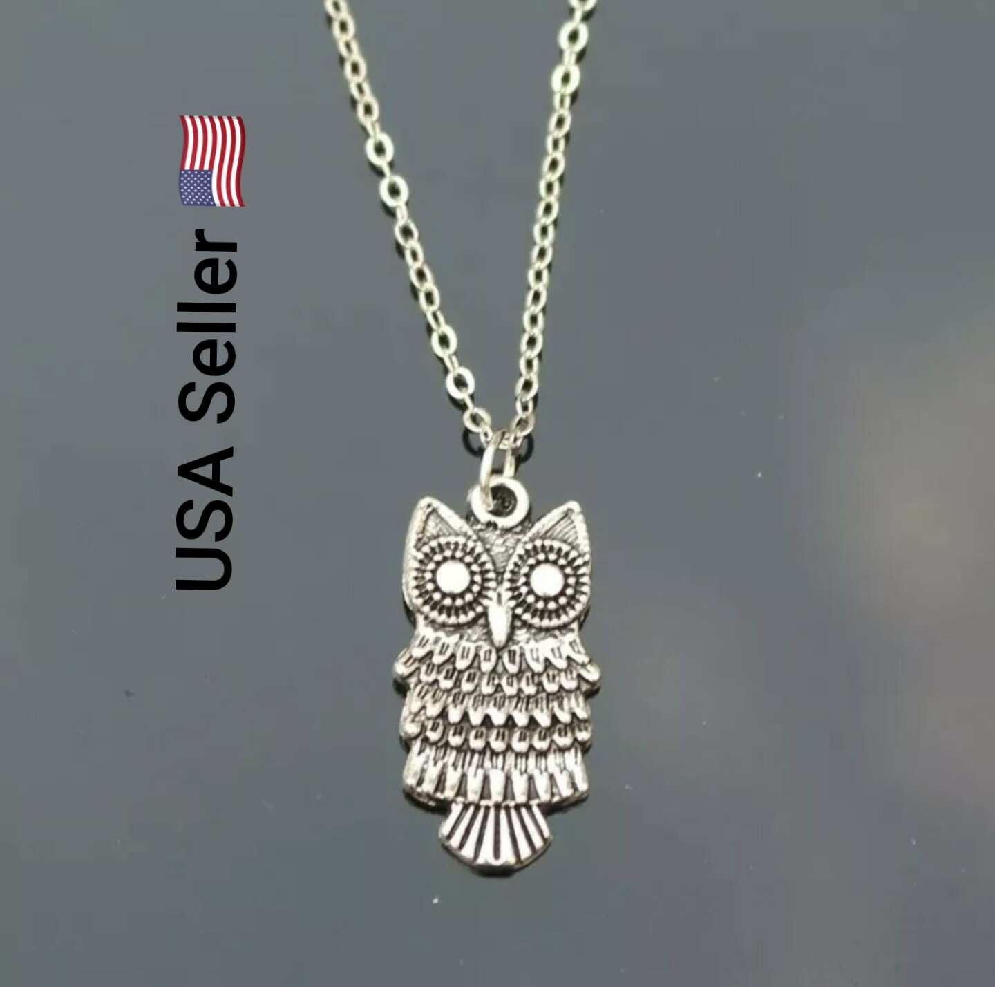 New Vintage Retro Owl Necklaces Bijoux Collares For Women Men Pendant Fashion