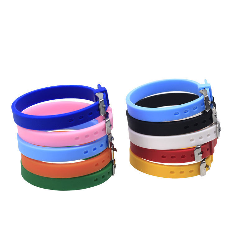 Custom Silicone Adjustable Wristbands Personalize Rubber Bracelets Events Gifts