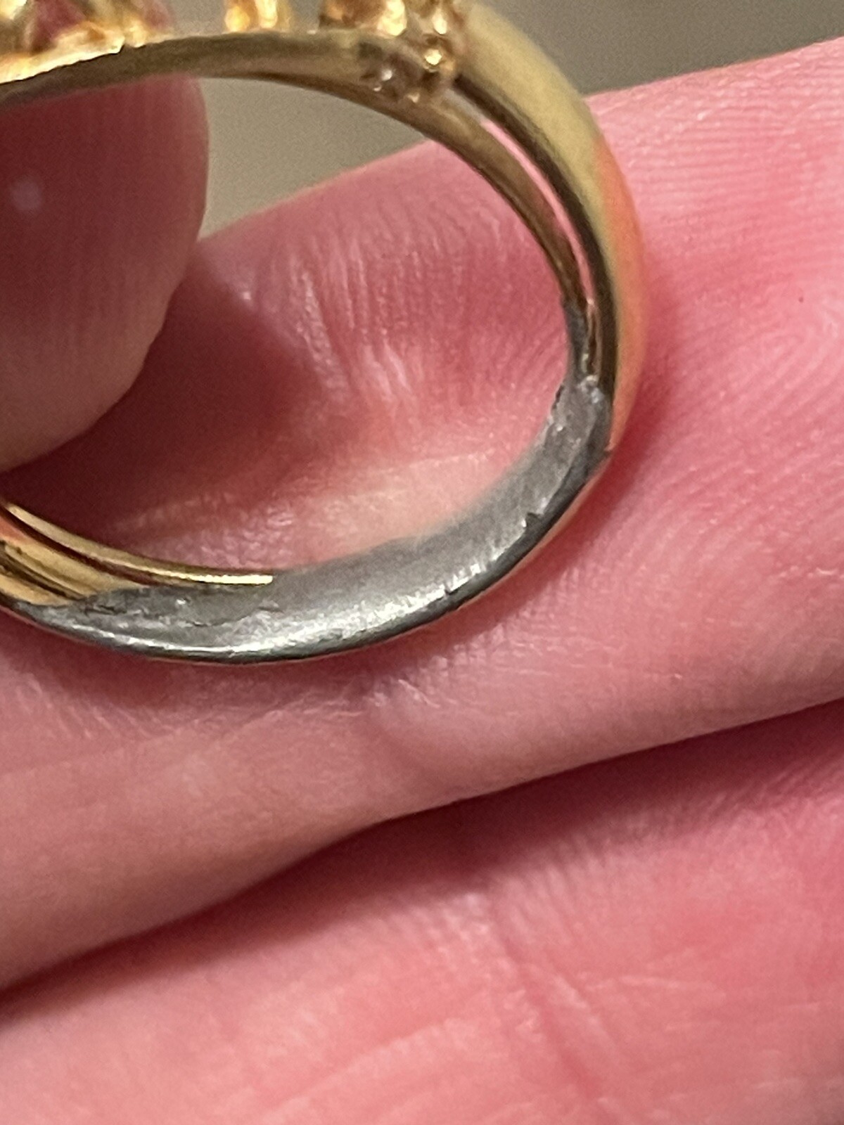 Trifari Ring Vintage Variable Size 6.5 – 8.5 Gold Plated Costume Jewelry
