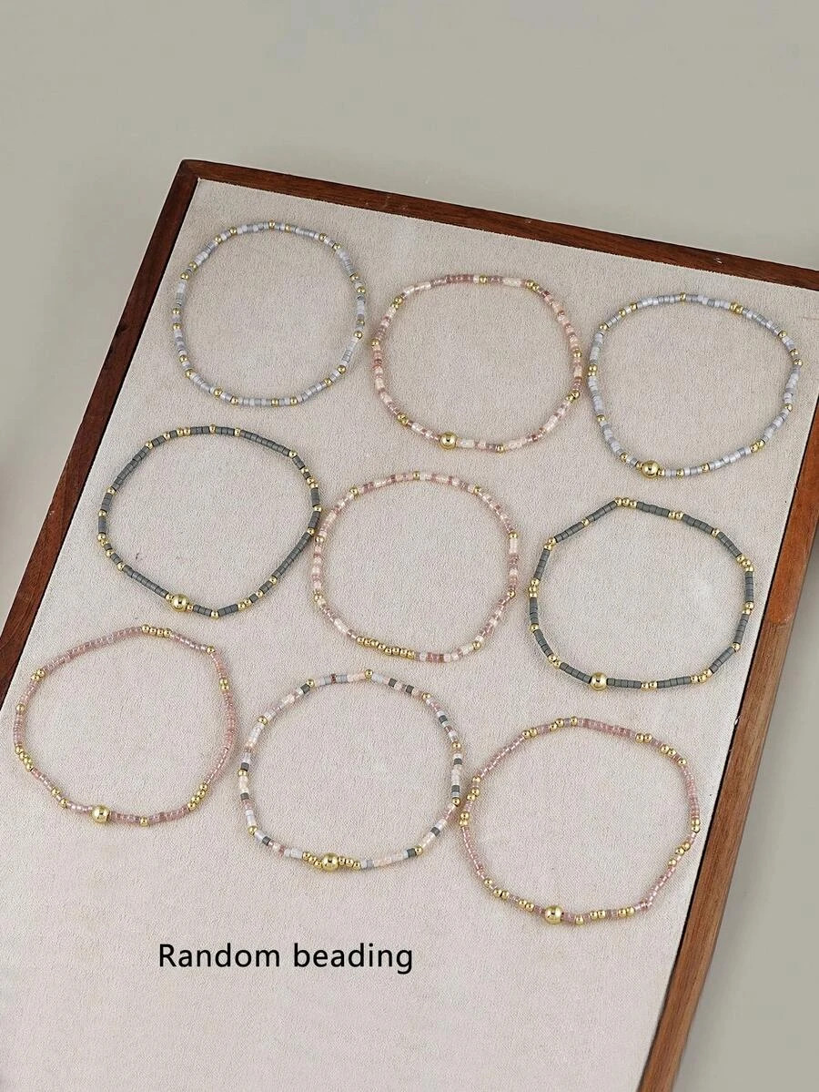 20pcs Women Ring Set Leaf Flower Pearl Stackable Knuckle Rings