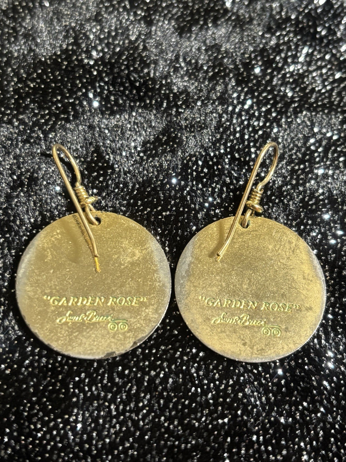 Laurel Burch Garden Rose Earrings