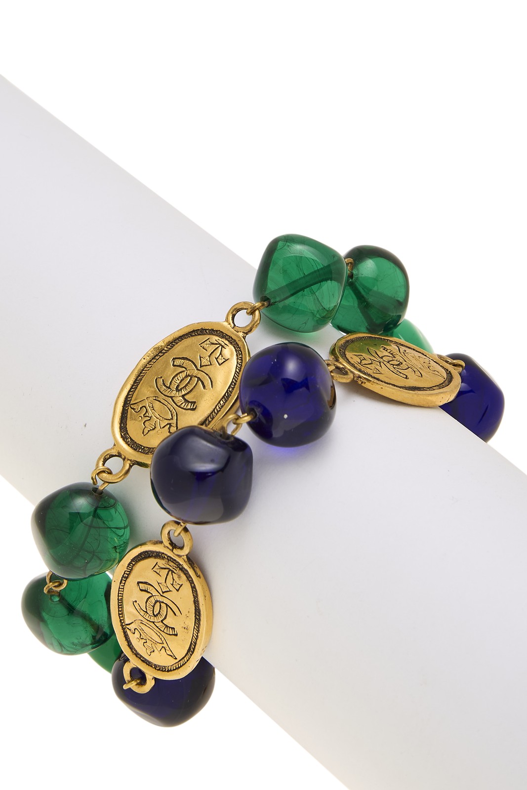 Chanel Multicolor Gripoix Bracelet – WGACA