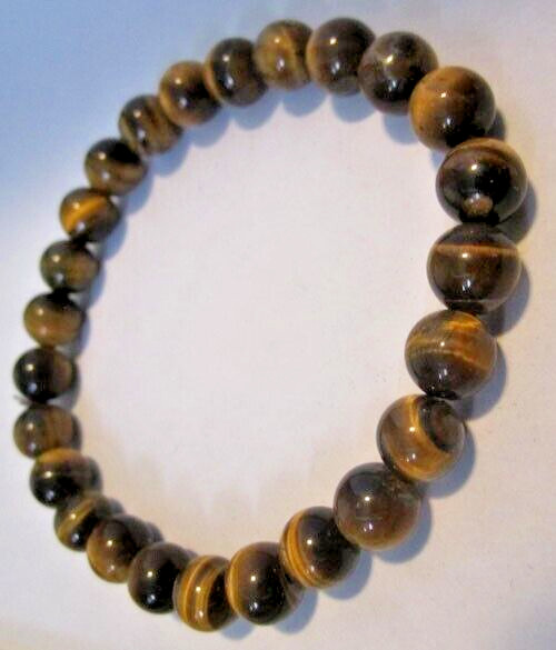 Bracelet – Tigers Eye Glass Beads (1 Piece)