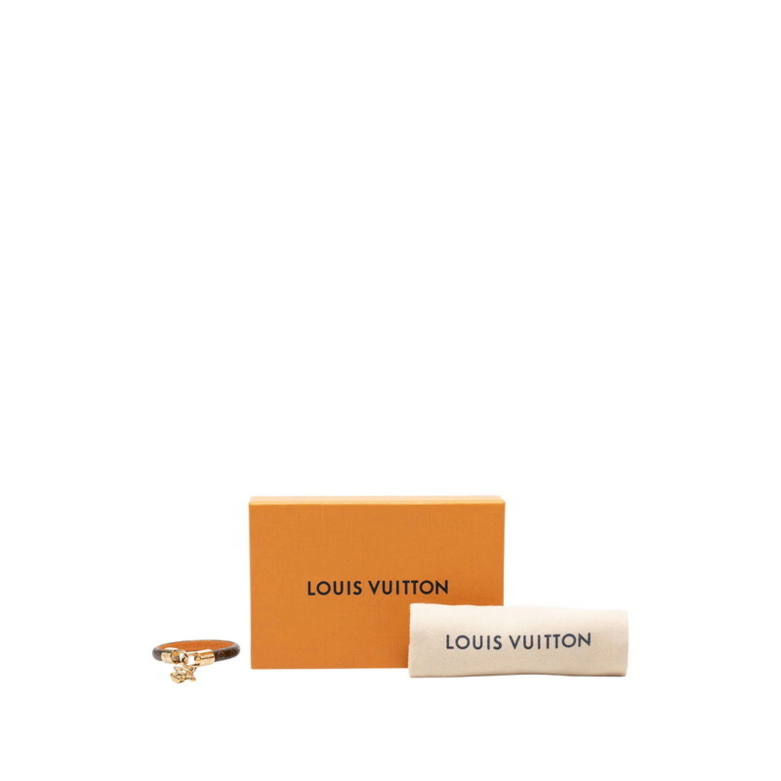 Louis Vuitton Monogram Bracelet Vivienne, Size: 17, M6773, Brown L… GZl1jb3e