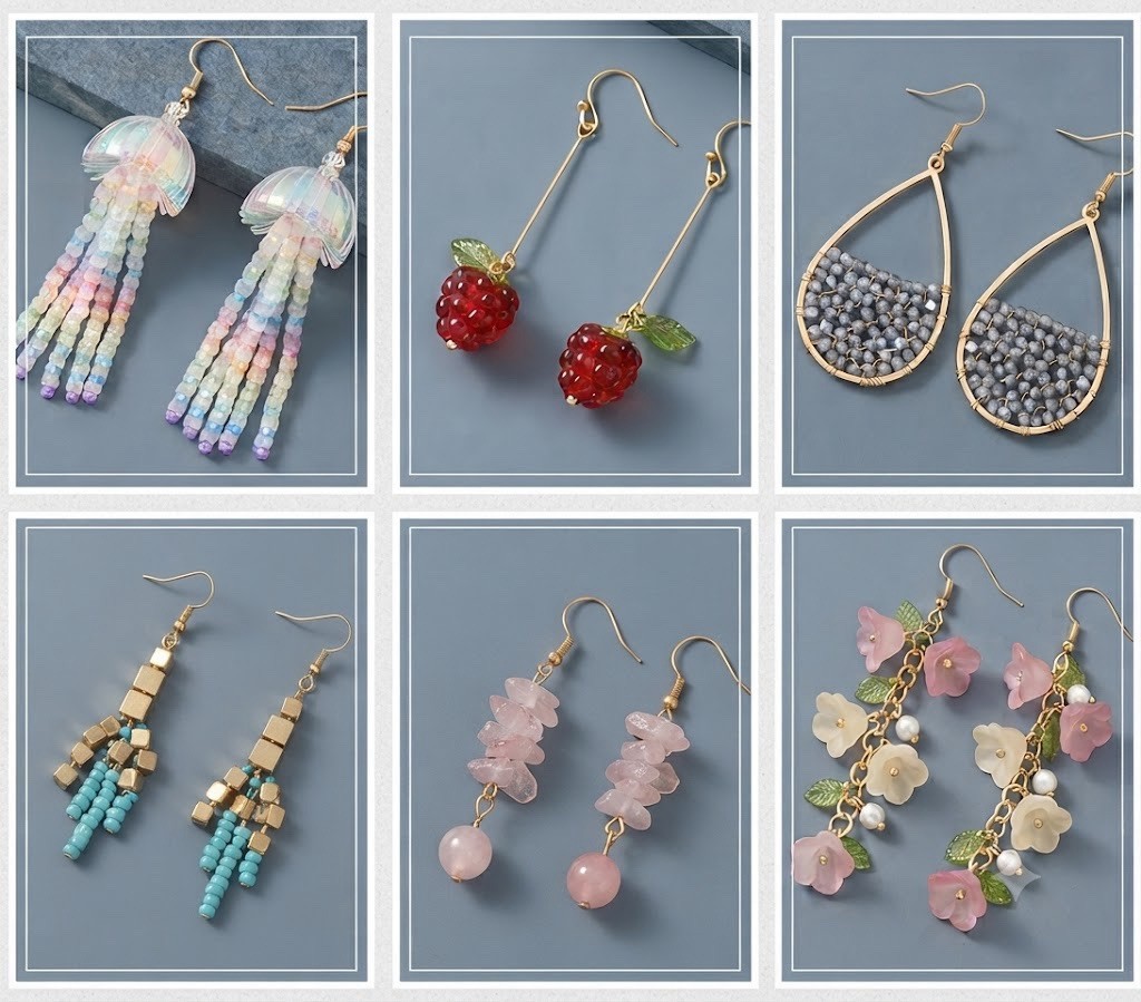 Custom Handmade Beaded Earrings | Made to Order | Cloud Nine Charms