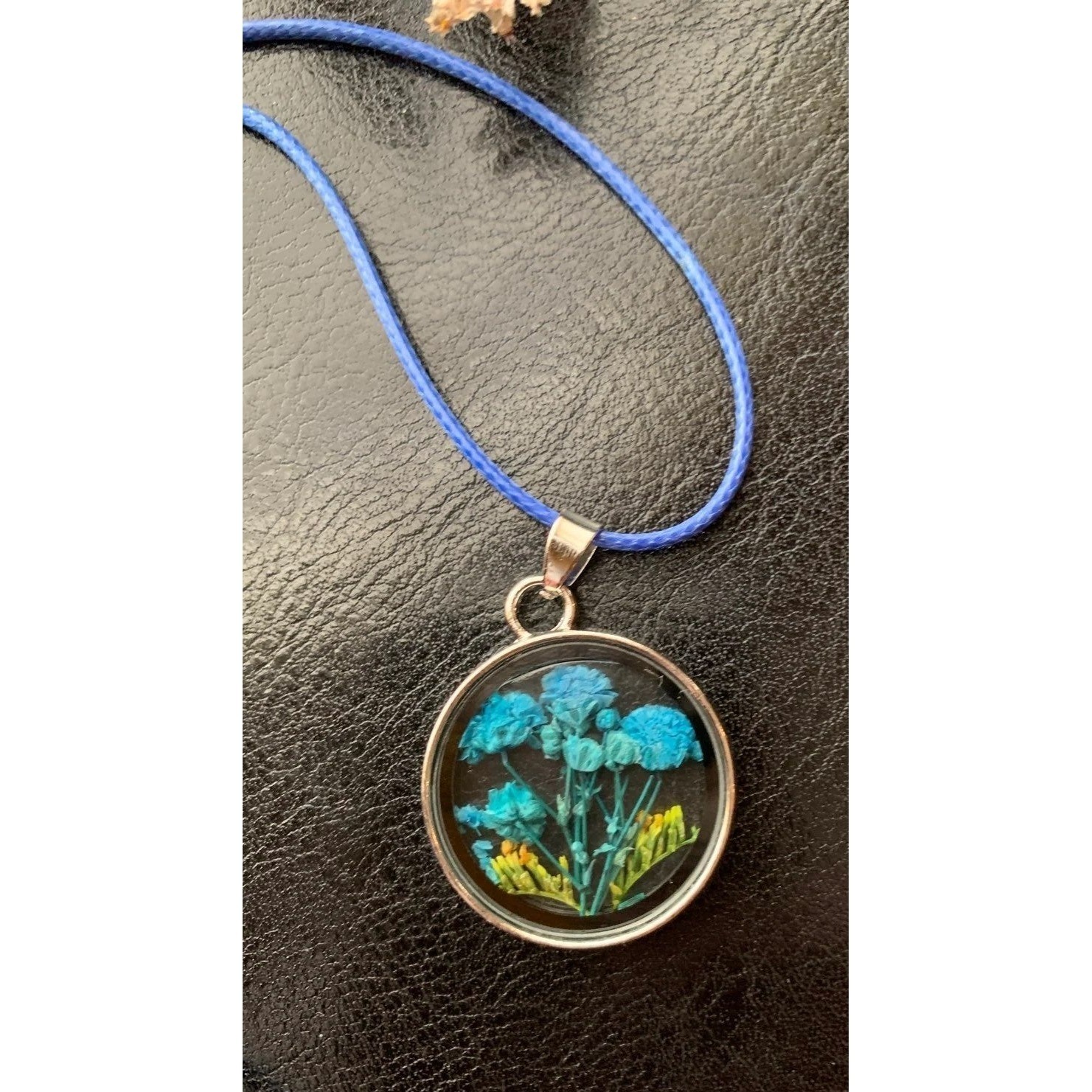 Pressed Flower Necklace