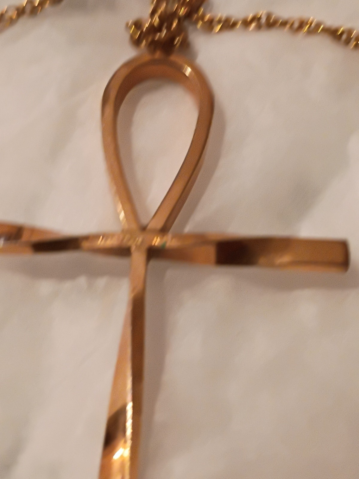 1/20 12kgf Necklace Ware Written On It Long Chain & Charm
